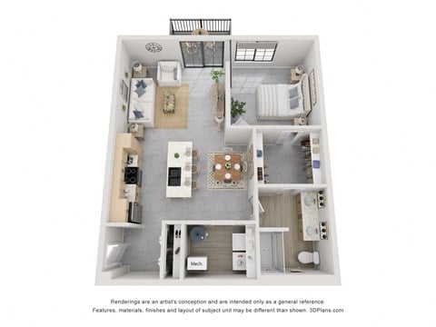 155 E 4th Place Studio-2 Beds Apartment, Loft for Rent - Photo Gallery 36